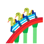 montagne russe + serpente