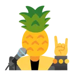 microfono + ananas