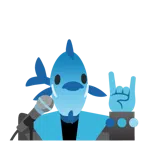 microfono + pesce