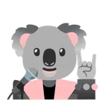 microfono + koala
