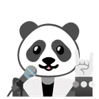 microfono + panda