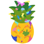 tavolozza + ananas