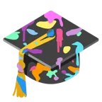 tavolozza + cappello da laureato