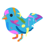 tavolozza + uccello