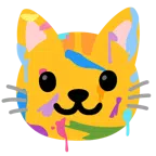 tavolozza + muso di gatto