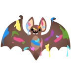 tavolozza + pipistrello