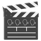 ciak + persona che parla