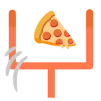 アメフト + ピザ