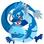 Drache + Sportschuh