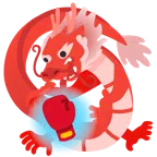 Drache + Boxhandschuh