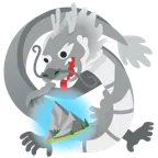 Drache + Berg