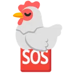 kura + przycisk SOS
