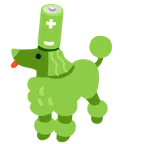 Pudel + Batterie