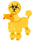 Pudel + Biogefährdung