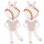 Hasengesicht + Baseball