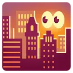 ojos + puesta del sol