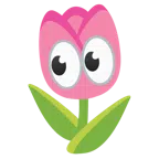 ojos + tulipán