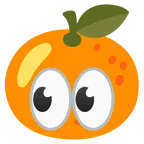 ojos + mandarina