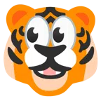 ojos + cara de tigre