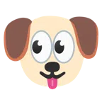 ojos + cara de perro