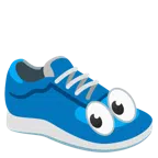 ojos + zapatilla deportiva