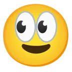 ojos + cara guiñando el ojo