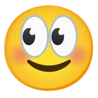 ojos + cara feliz con ojos sonrientes