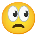ojos + cara de desaprobación