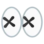 ojos + cara mareada
