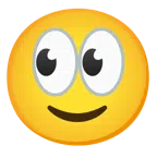 ojos + cara sonriendo ligeramente