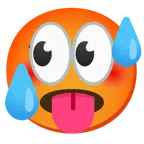 ojos + cara con calor