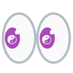 ojos + yin yang