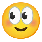 ojos + cara sonriente