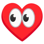 ojos + palo de corazones