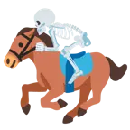 calavera + caballo