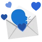 carta de amor + cabeza parlante