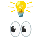 lâmpada + olhos