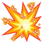 Zusammenstoß + Pizza