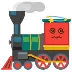 schwindlig + Dampflokomotive