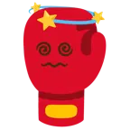 schwindlig + Boxhandschuh