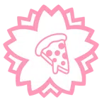 Blumenstempel + Pizza