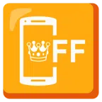 Mobiltelefon aus + Krone