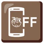 Mobiltelefon aus + Faultier