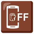 Mobiltelefon aus + Holz