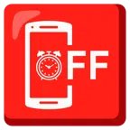 Mobiltelefon aus + Wecker