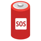 batteria + pulsante SOS