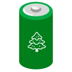 batteria + albero sempreverde