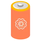 batteria + fiore