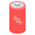 batteria + caramella