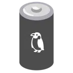 batteria + pinguino